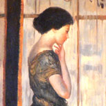 A New York winter window - Childe Hassam - part 1